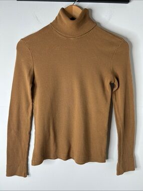 Trademark textured turtleneck